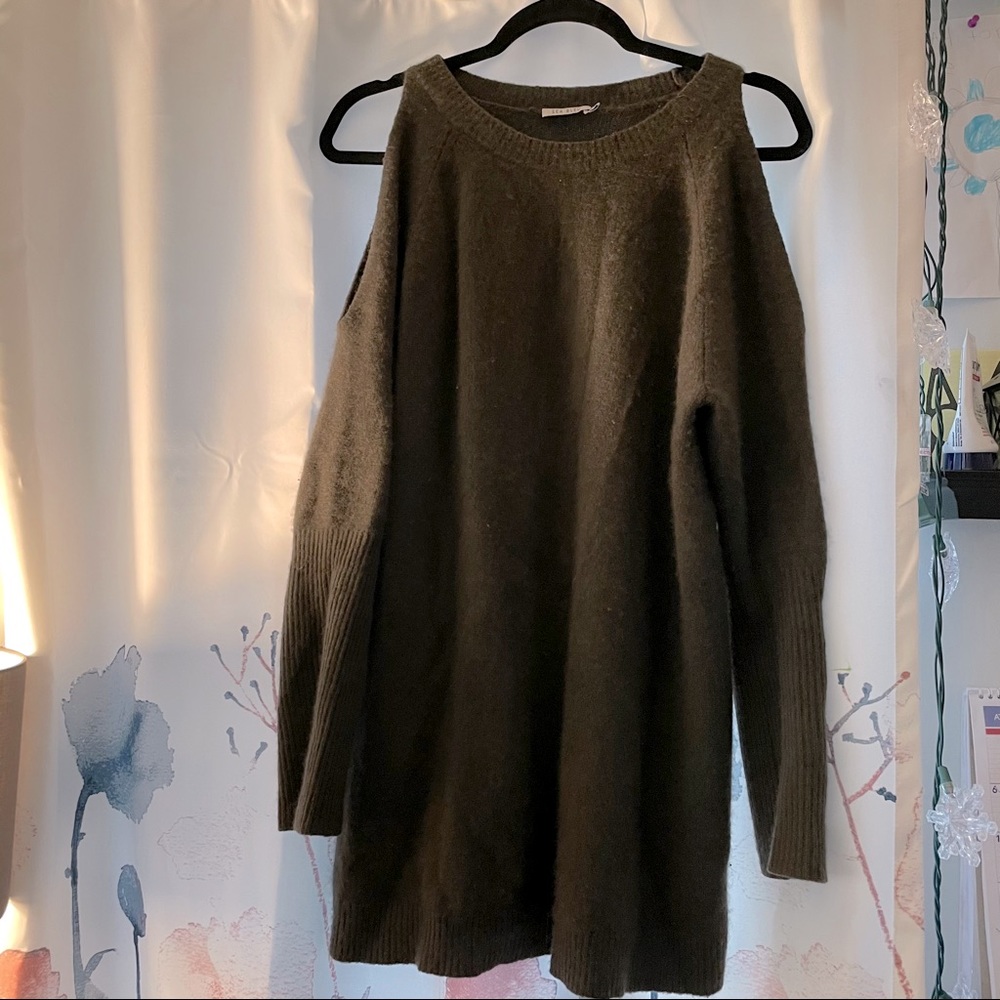 Sea Bleu Olive Sweater